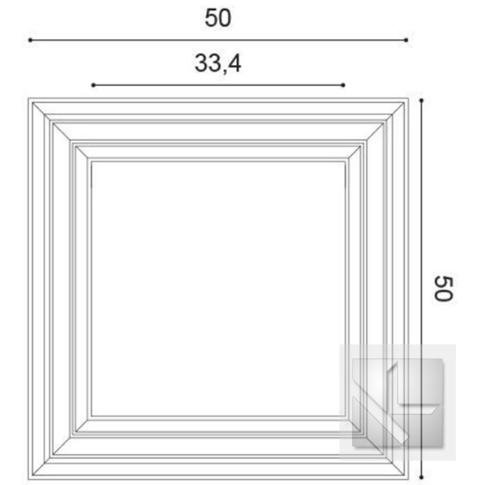 Стінова 3D панель Orac Decor W121